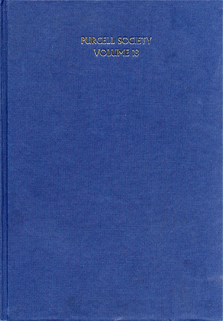 Purcell Society Volume 18